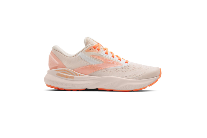 Brooks Womens Adrenaline GTS 24 - Pink/Nectarine/Orange - Stability - SS25