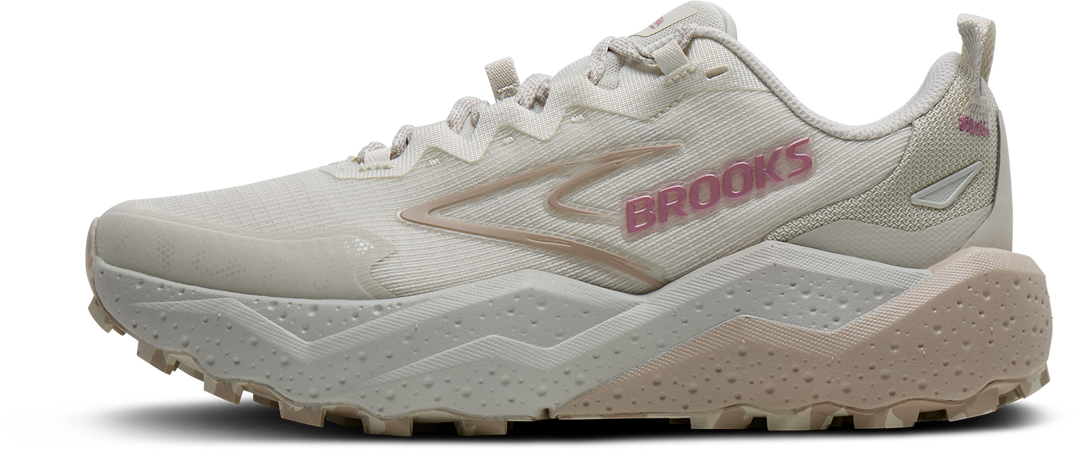 Brooks Womens Caldera 8 - Vaporous Grey/White/Chateau - Trail - SS26