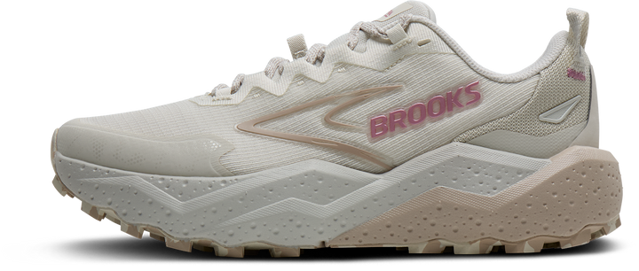 Brooks Womens Caldera 8 - Vaporous Grey/White/Chateau - Trail - SS26