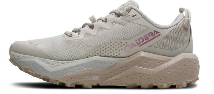 Brooks Womens Caldera 8 - Vaporous Grey/White/Chateau - Trail - SS26