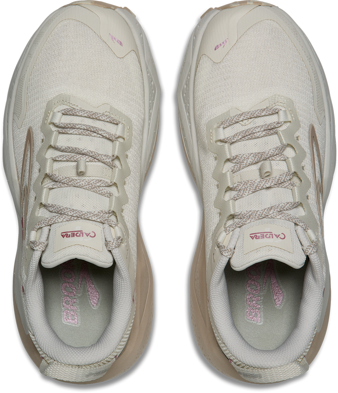 Brooks Womens Caldera 8 - Vaporous Grey/White/Chateau - Trail - SS26