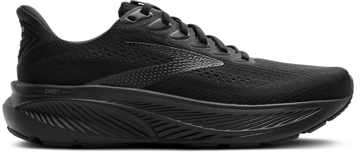 Brooks Womens Ghost 17 - Black/Black/Ebony - Neutral - AW25