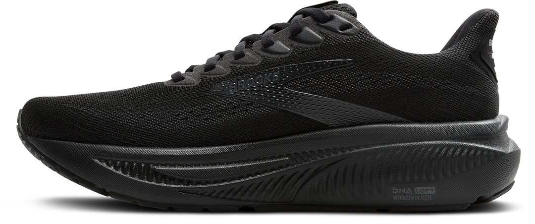 Brooks Womens Ghost 17 - Black/Black/Ebony - Neutral - AW25