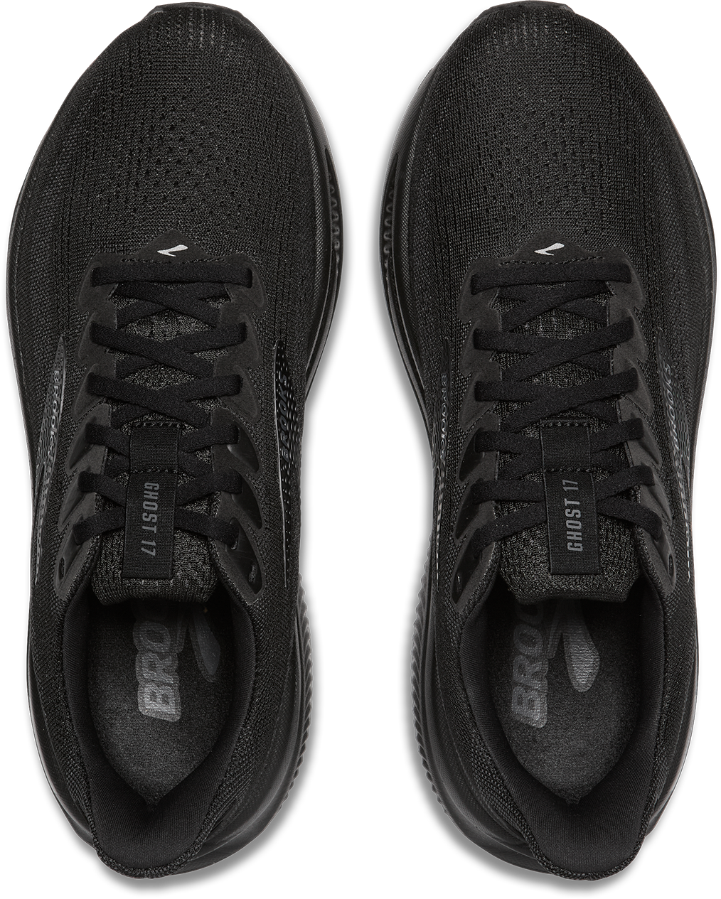 Brooks Womens Ghost 17 - Black/Black/Ebony - Neutral - AW25