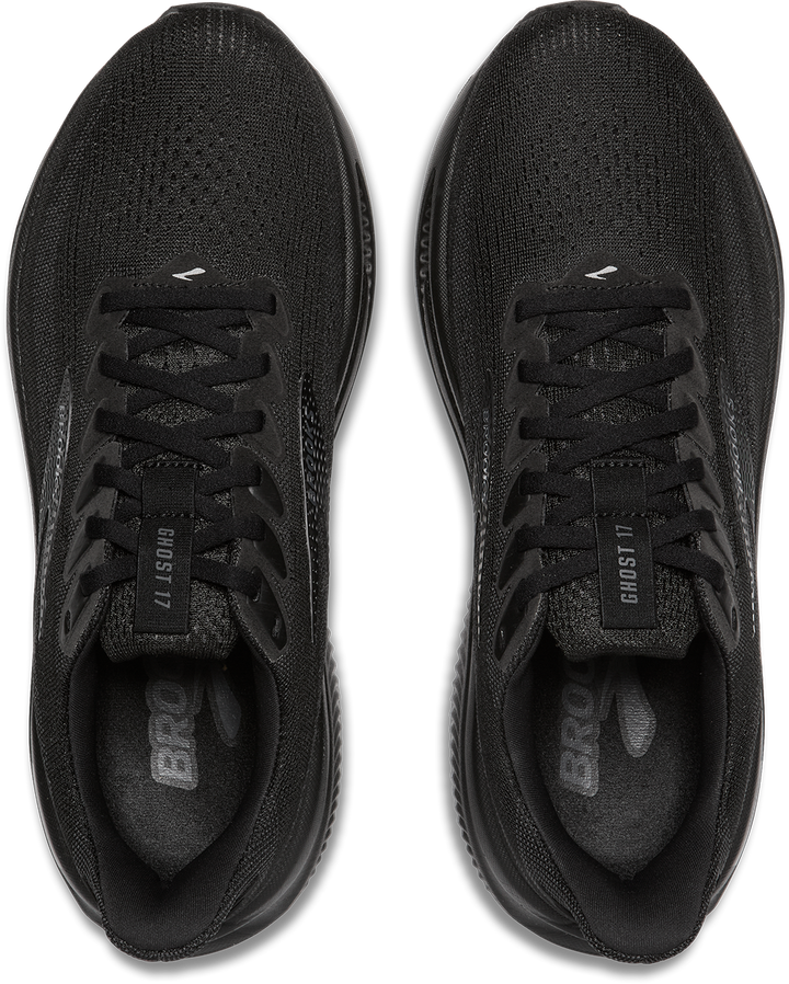 Brooks Womens Ghost 17 - Black/Black/Ebony - Neutral - AW25