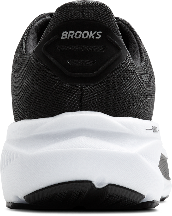 Brooks Womens Ghost 17 - Black/Grey/White - Neutral - AW25