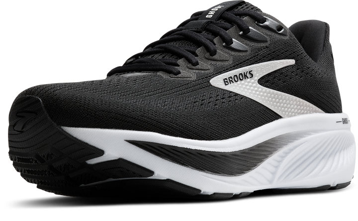 Brooks Womens Ghost 17 - Black/Grey/White - Neutral - AW25