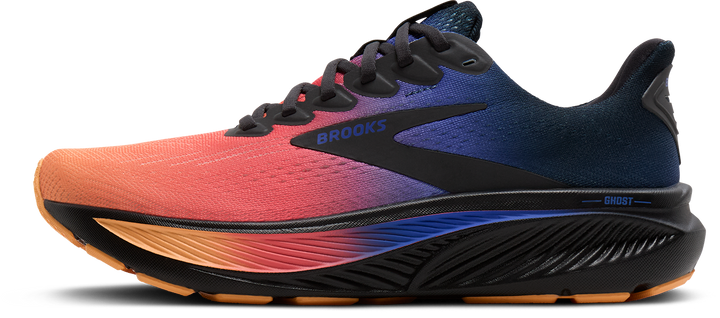 Brooks Womens Ghost 17 - Night/Blue/Papaya - Neutral - AW25