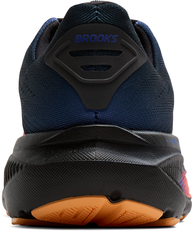 Brooks Womens Ghost 17 - Night/Blue/Papaya - Neutral - AW25