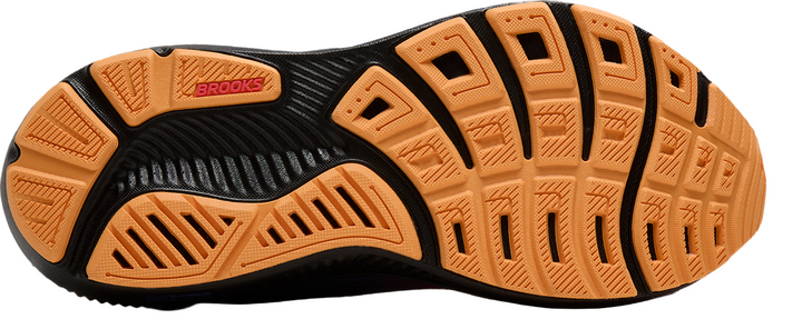 Brooks Womens Ghost 17 - Night/Blue/Papaya - Neutral - AW25