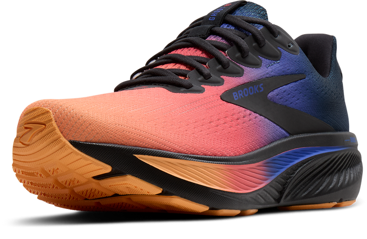 Brooks Womens Ghost 17 - Night/Blue/Papaya - Neutral - AW25