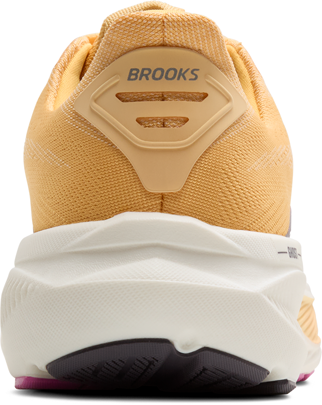Brooks Womens Ghost 17 - Apricot/Grey/Pink - Neutral - AW25