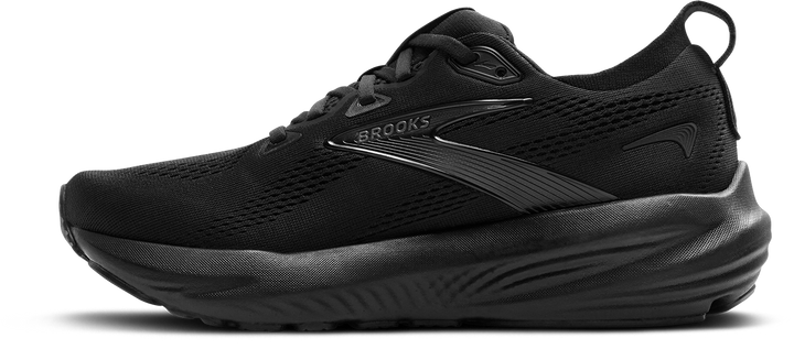 Brooks Womens Glycerin 22 - Wide - D Width - Black/Black/Ebony - Neutral - SS25