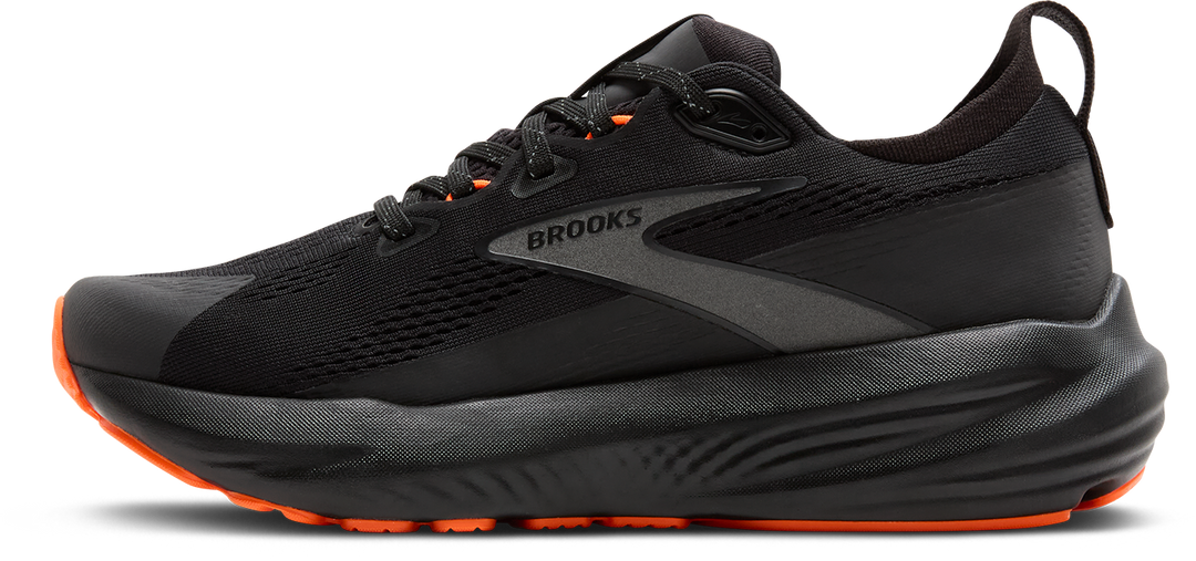 Brooks Womens Glycerin 22 - Black/Orange - Neutral - AW25