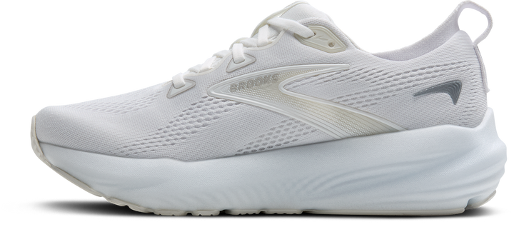 Brooks Womens Glycerin 22 - White/White/Grey - Neutral  - SS25