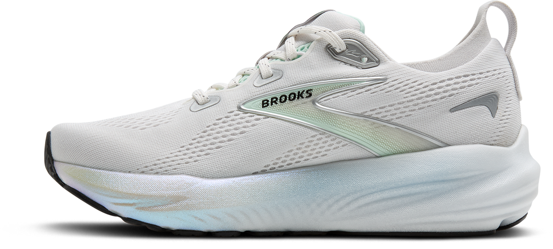 Brooks Womens Glycerin 22 - Pearlized White/Bay - Neutral  - SS25