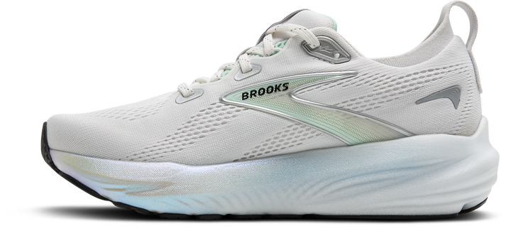 Brooks Womens Glycerin 22 - Pearlized White/Bay - Neutral  - SS25