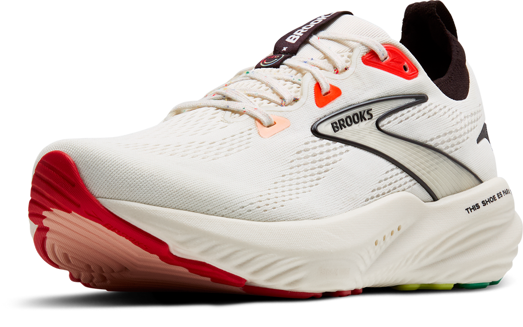 Brooks Womens Glycerin 22 - Coconut/White Sand/Black - Neutral  - SS25