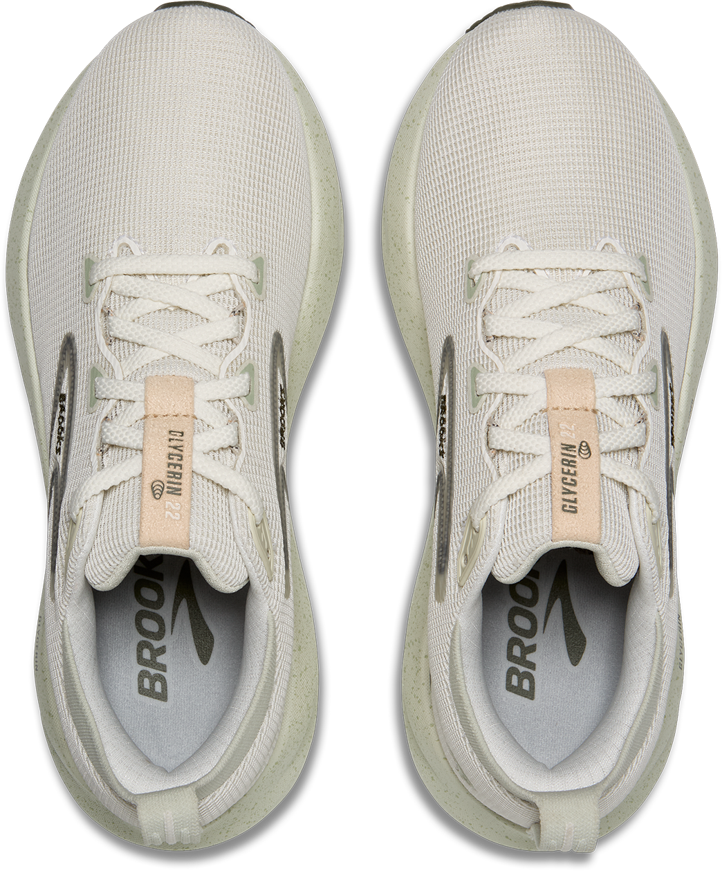 Brooks Womens Glycerin 22 - Celadon/Whisper/Beetle - Neutral - AW25