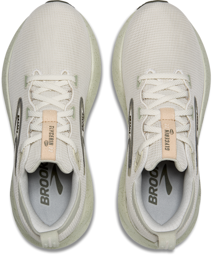 Brooks Womens Glycerin 22 - Celadon/Whisper/Beetle - Neutral - AW25