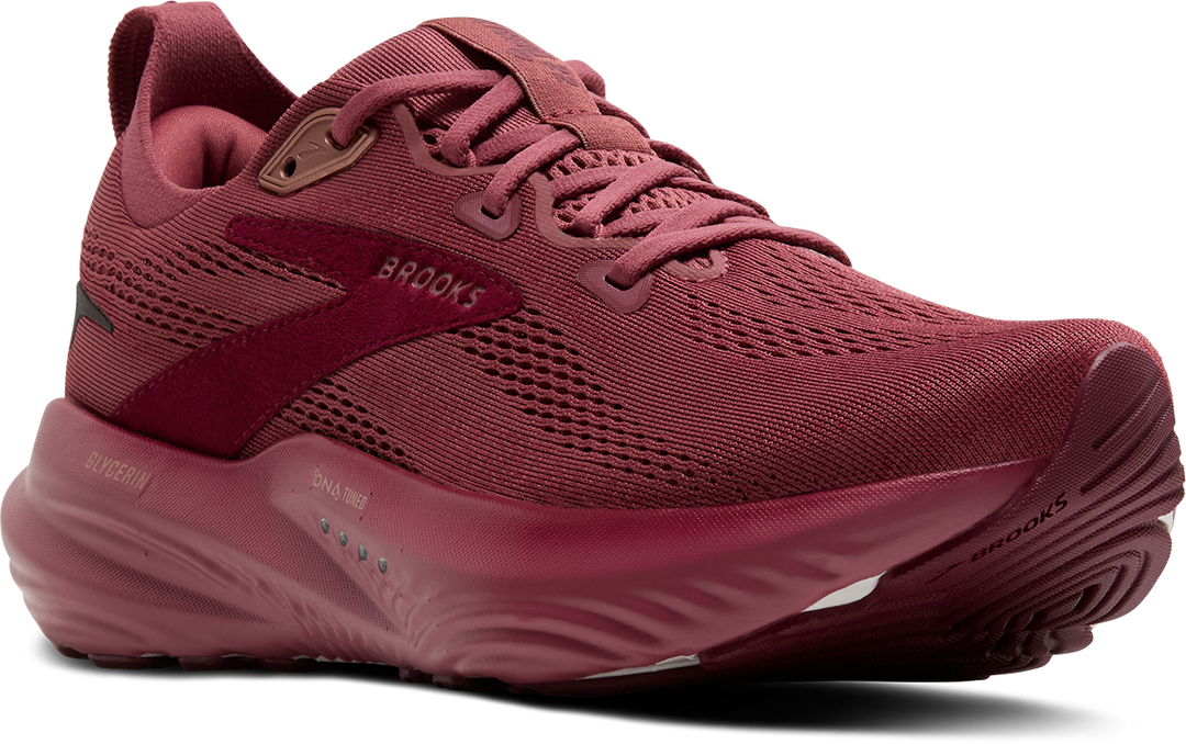 Brooks Womens Glycerin 22 - Berry/Burgundy/Rose - Neutral - AW25
