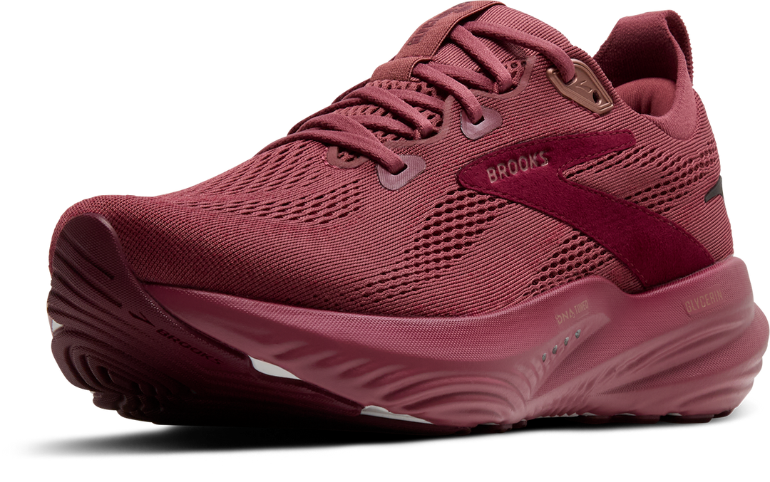 Brooks Womens Glycerin 22 - Berry/Burgundy/Rose - Neutral - AW25