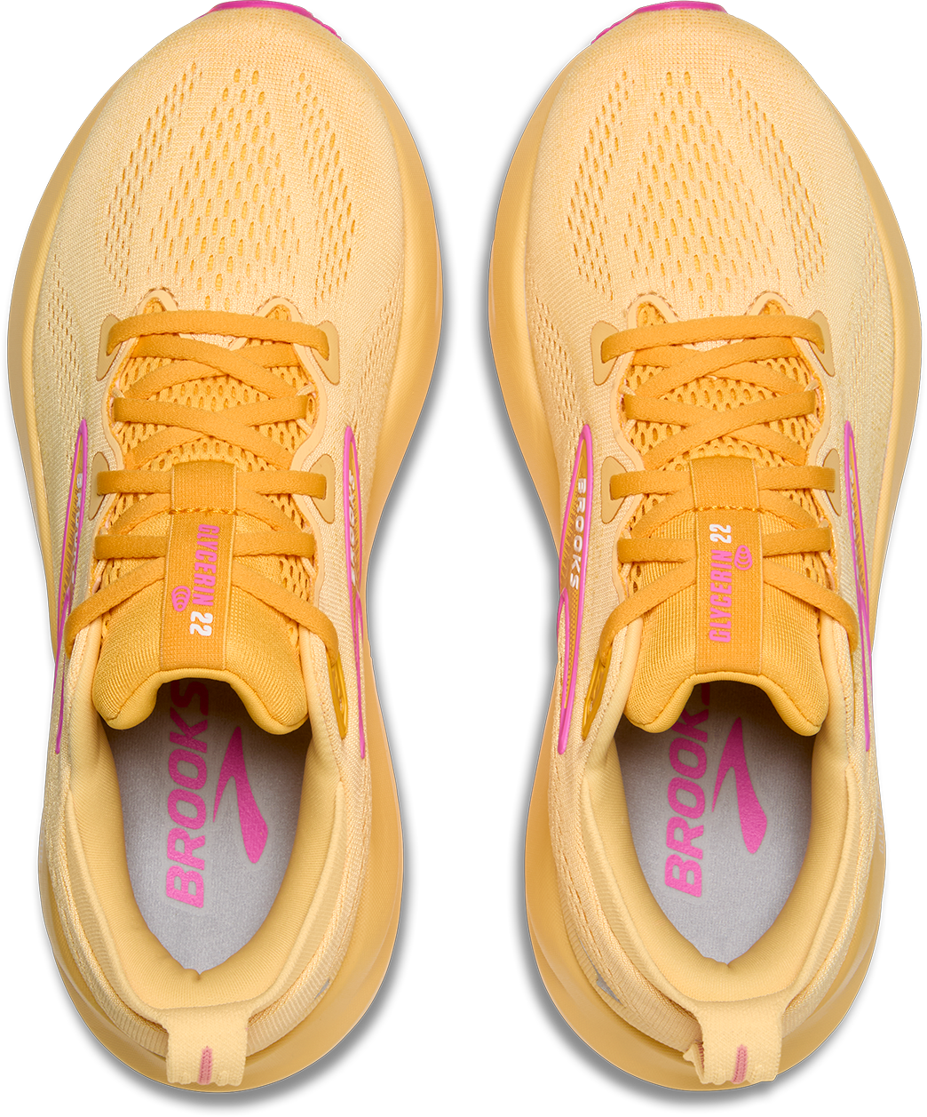 Brooks Womens Glycerin 22 - Sherbert/Apricot/Pink - Neutral - AW25