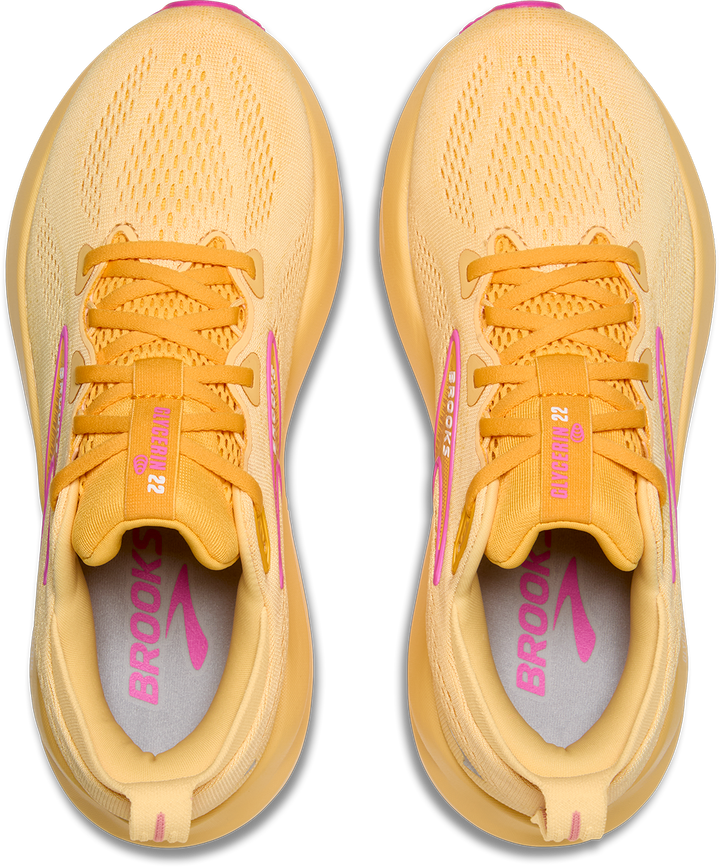 Brooks Womens Glycerin 22 - Sherbert/Apricot/Pink - Neutral - AW25