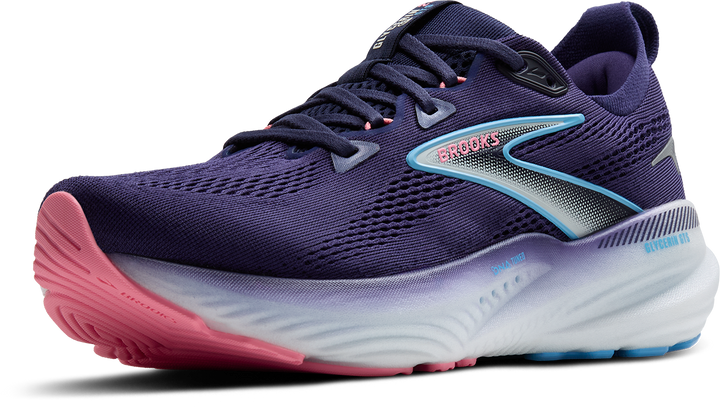 Brooks Womens Glycerin GTS 22 - Blue Ribbon/Peacoat/Dianthus - Stability - SS25