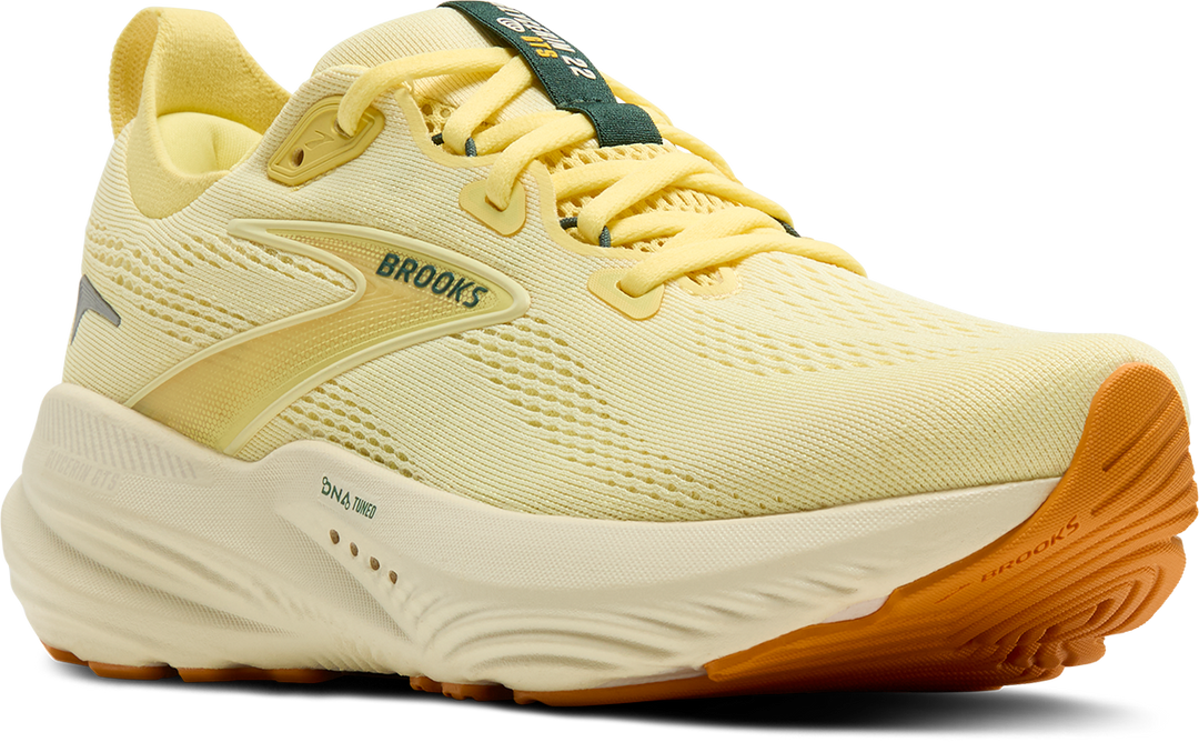 Brooks Womens Glycerin GTS 22 - Desert Yellow - Stability - AW25