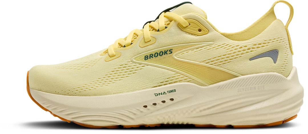 Brooks Womens Glycerin GTS 22 - Desert Yellow - Stability - AW25