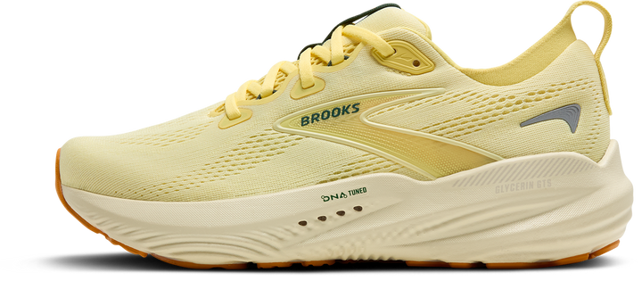 Brooks Womens Glycerin GTS 22 - Desert Yellow - Stability - AW25