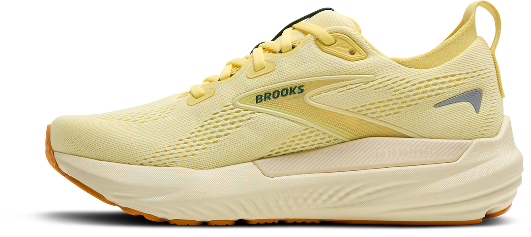Brooks Womens Glycerin GTS 22 - Desert Yellow - Stability - AW25