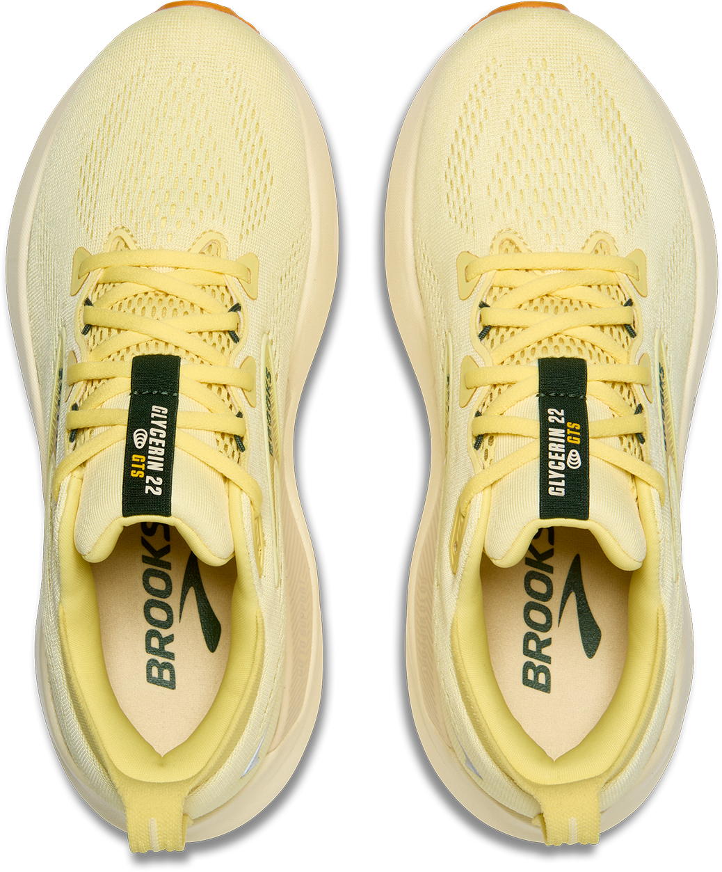 Brooks Womens Glycerin GTS 22 - Desert Yellow - Stability - AW25