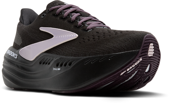 Brooks Womens Glycerin Max - Black/Orchid Ice/Grey - Neutral - SS25