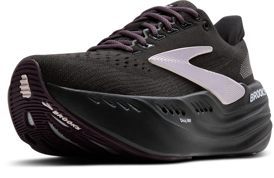 Brooks Womens Glycerin Max - Black/Orchid Ice/Grey - Neutral - SS25