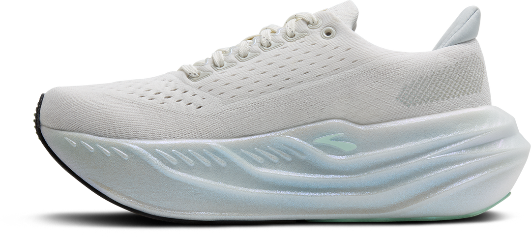 Brooks Womens Glycerin Max - Pearlized White/Bay - Neutral - SS25