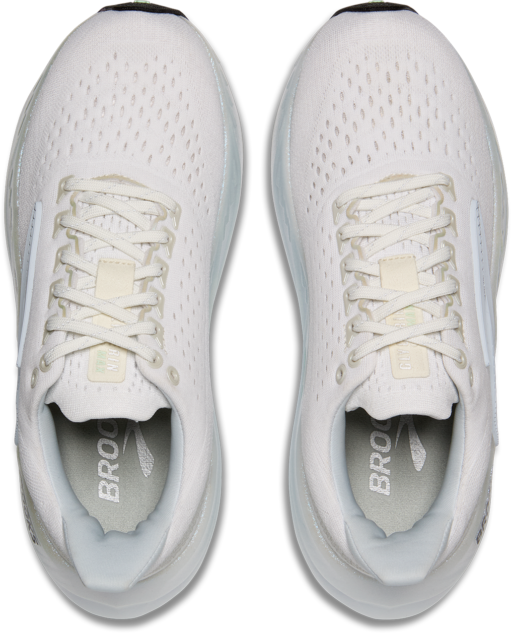 Brooks Womens Glycerin Max - Pearlized White/Bay - Neutral - SS25