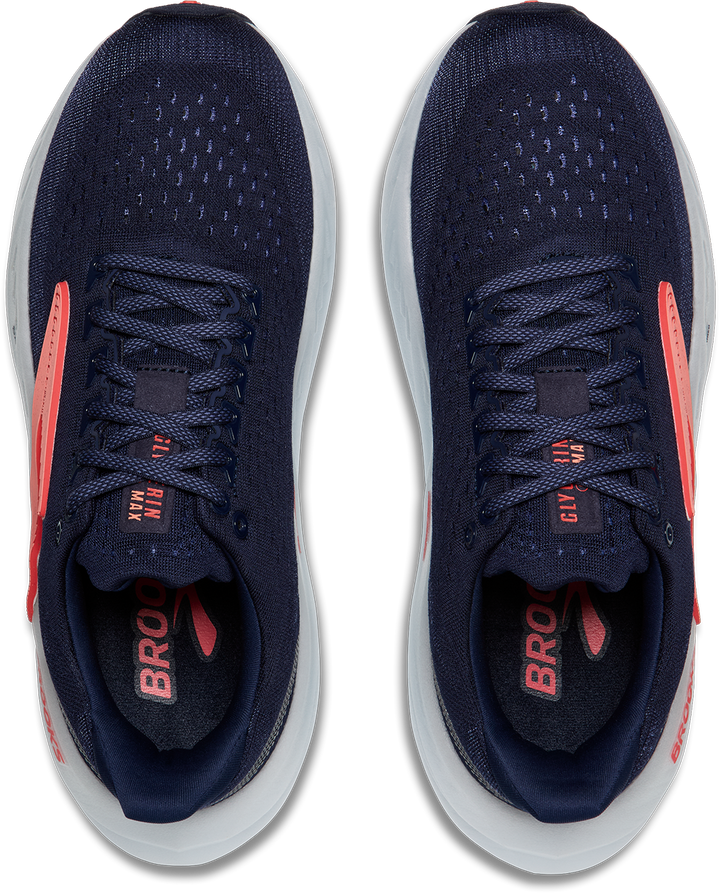 Brooks Womens Glycerin Max - Peacoat/Blue Ribbon/Hot Coral - Neutral - SS25