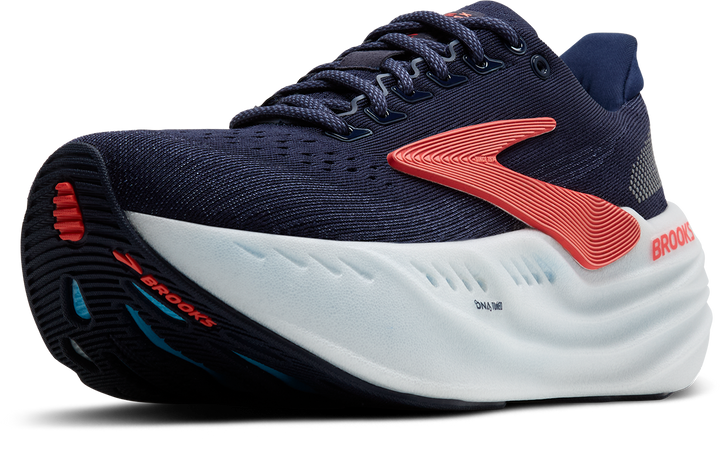 Brooks Womens Glycerin Max - Peacoat/Blue Ribbon/Hot Coral - Neutral - SS25