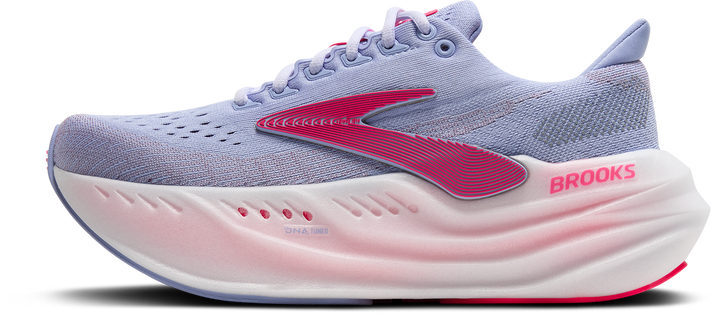 Brooks Womens Glycerin Max - Blue Heron/Diva Pink/White - Neutral - AW25