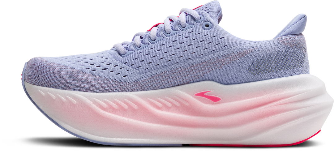 Brooks Womens Glycerin Max - Blue Heron/Diva Pink/White - Neutral - AW25