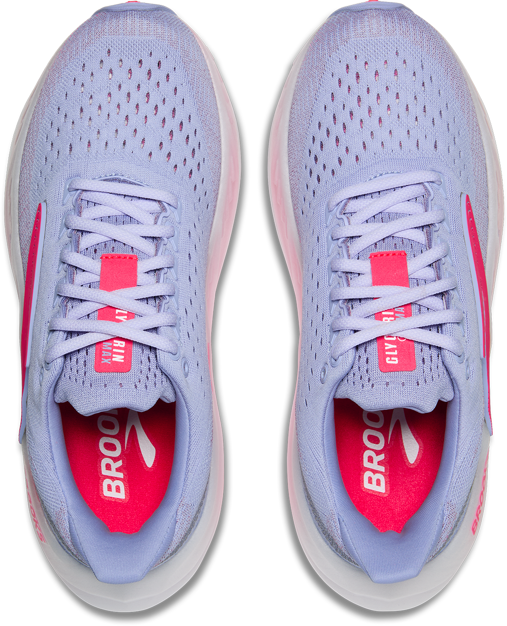 Brooks Womens Glycerin Max - Blue Heron/Diva Pink/White - Neutral - AW25