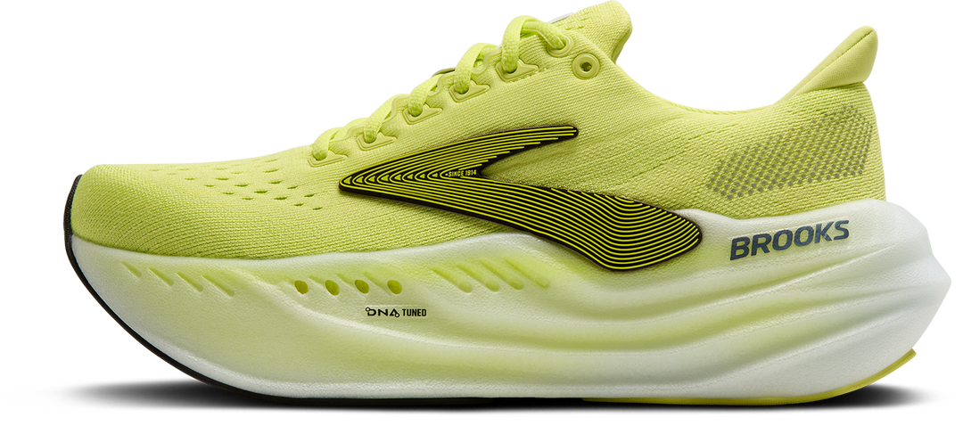 Brooks Womens Glycerin Max - Sunny Lime/Black/White - Neutral - AW25