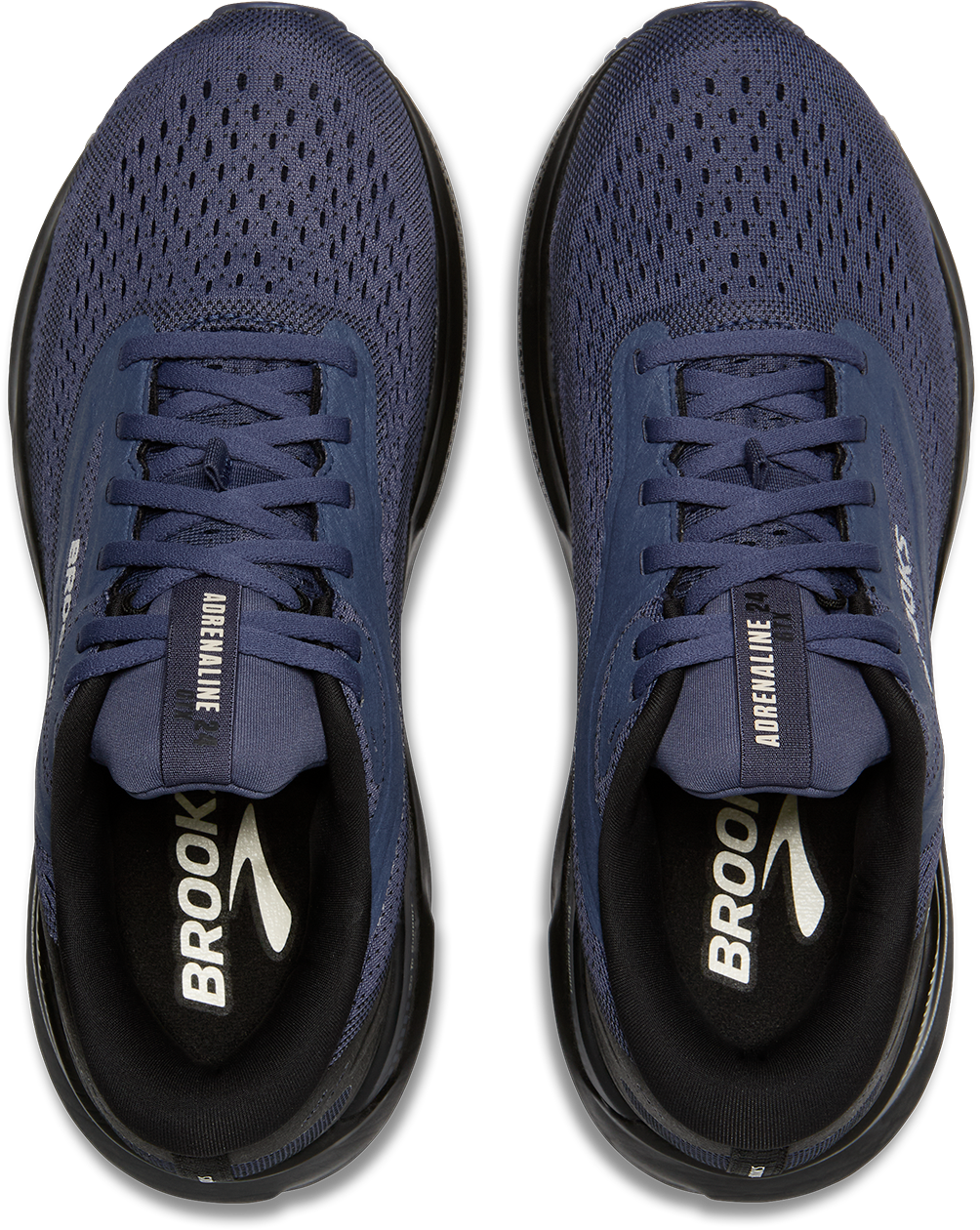 Brooks Womens Adrenaline GTS 24 GTX - Black/Nightshadow/Coconut - Stability - AW25