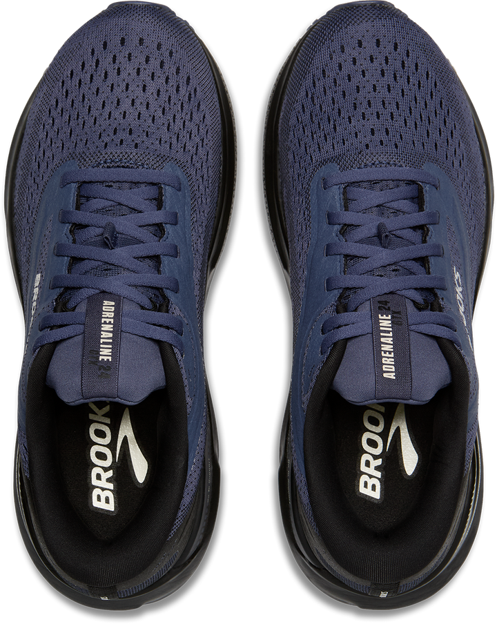 Brooks Womens Adrenaline GTS 24 GTX - Black/Nightshadow/Coconut - Stability - AW25