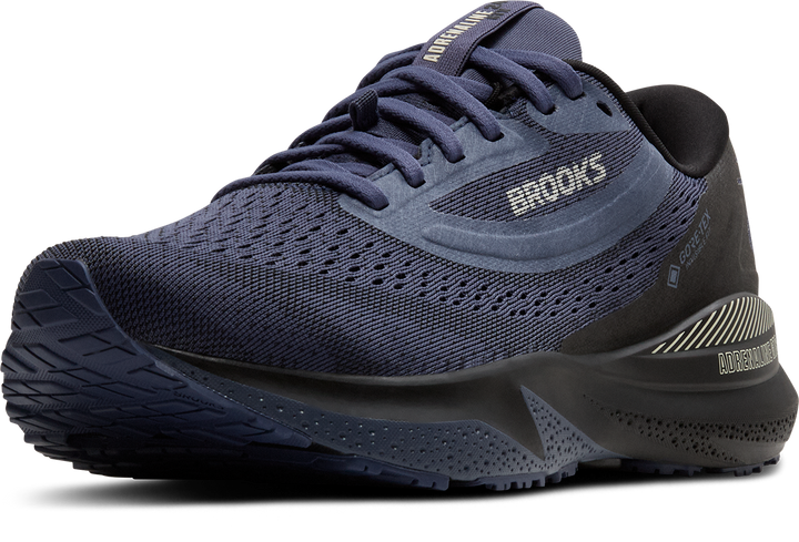 Brooks Womens Adrenaline GTS 24 GTX - Black/Nightshadow/Coconut - Stability - AW25