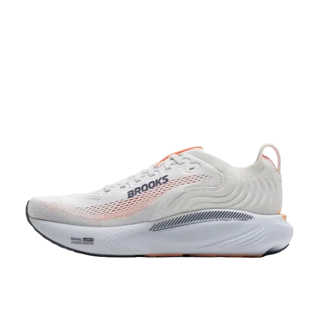 Brooks Womens Adrenaline GTS 25 - Oyster Mushroom/Peach/Grape - Stability - AW26