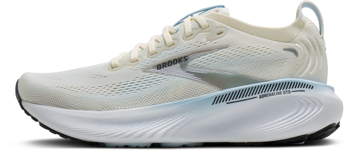 Brooks Womens Adrenaline GTS 25 - Star White/Nantucket/Chrome - Stability - AW26