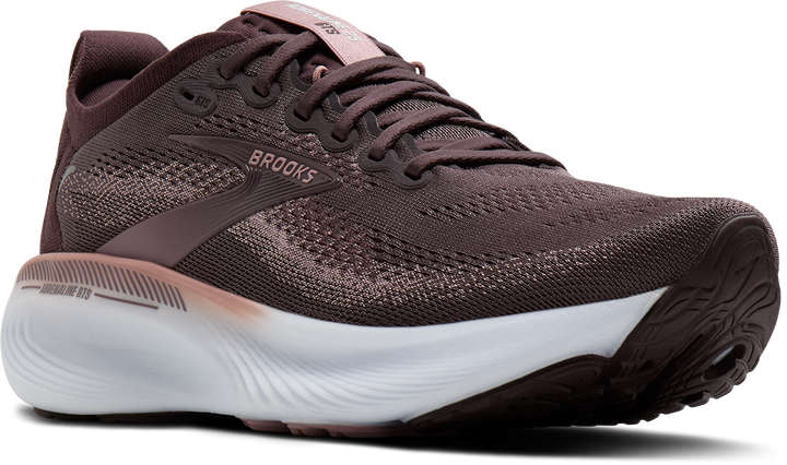 Brooks Womens Adrenaline GTS 25 - Raisin/Woodrose/White - Stability - AW26
